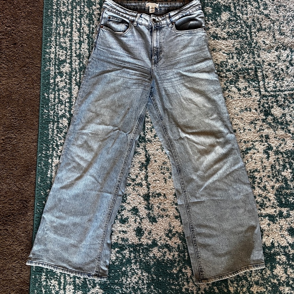 H&M Light Blue Flare Jeans